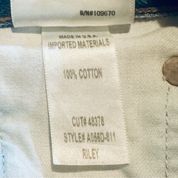 Agolde Riley High Rise Straight Crop Jean - Picture 14 of 14